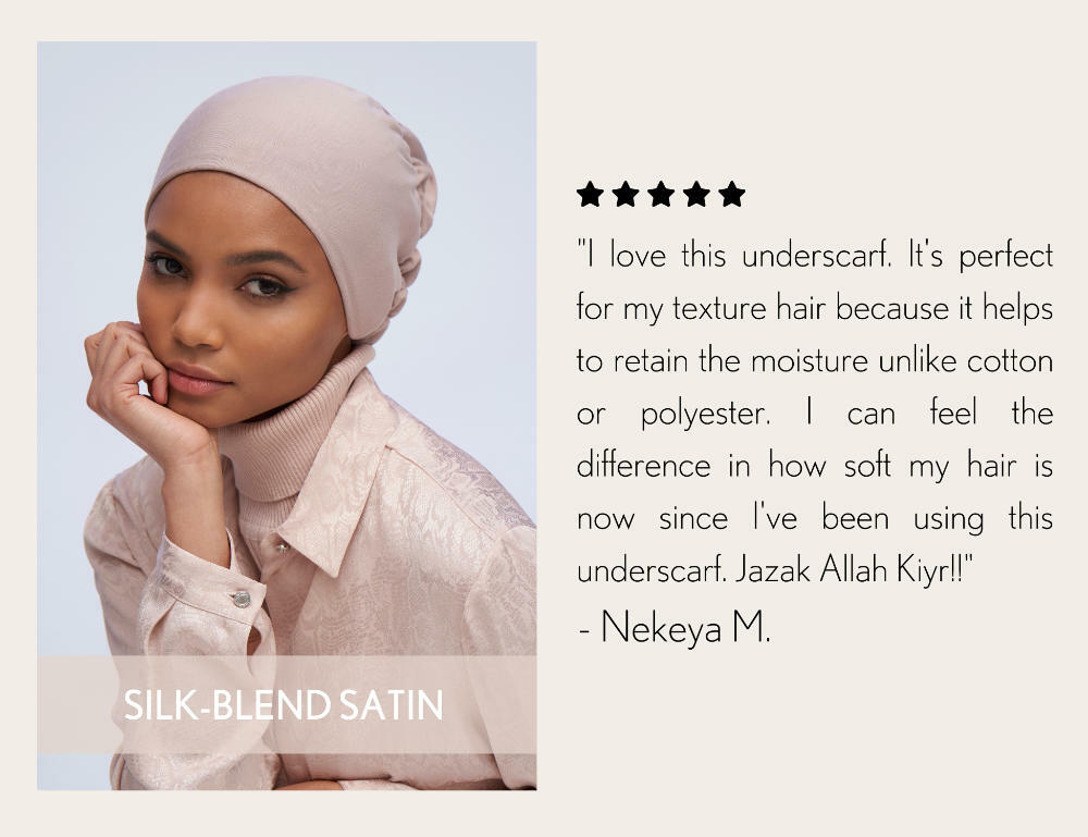 Silk Blend Satin Lined Underscarf Review