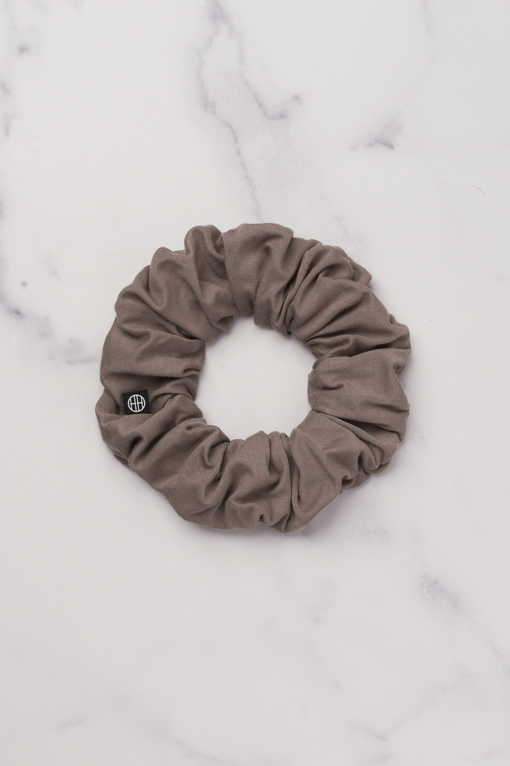 Shop Jersey Scrunchie in Mushroom