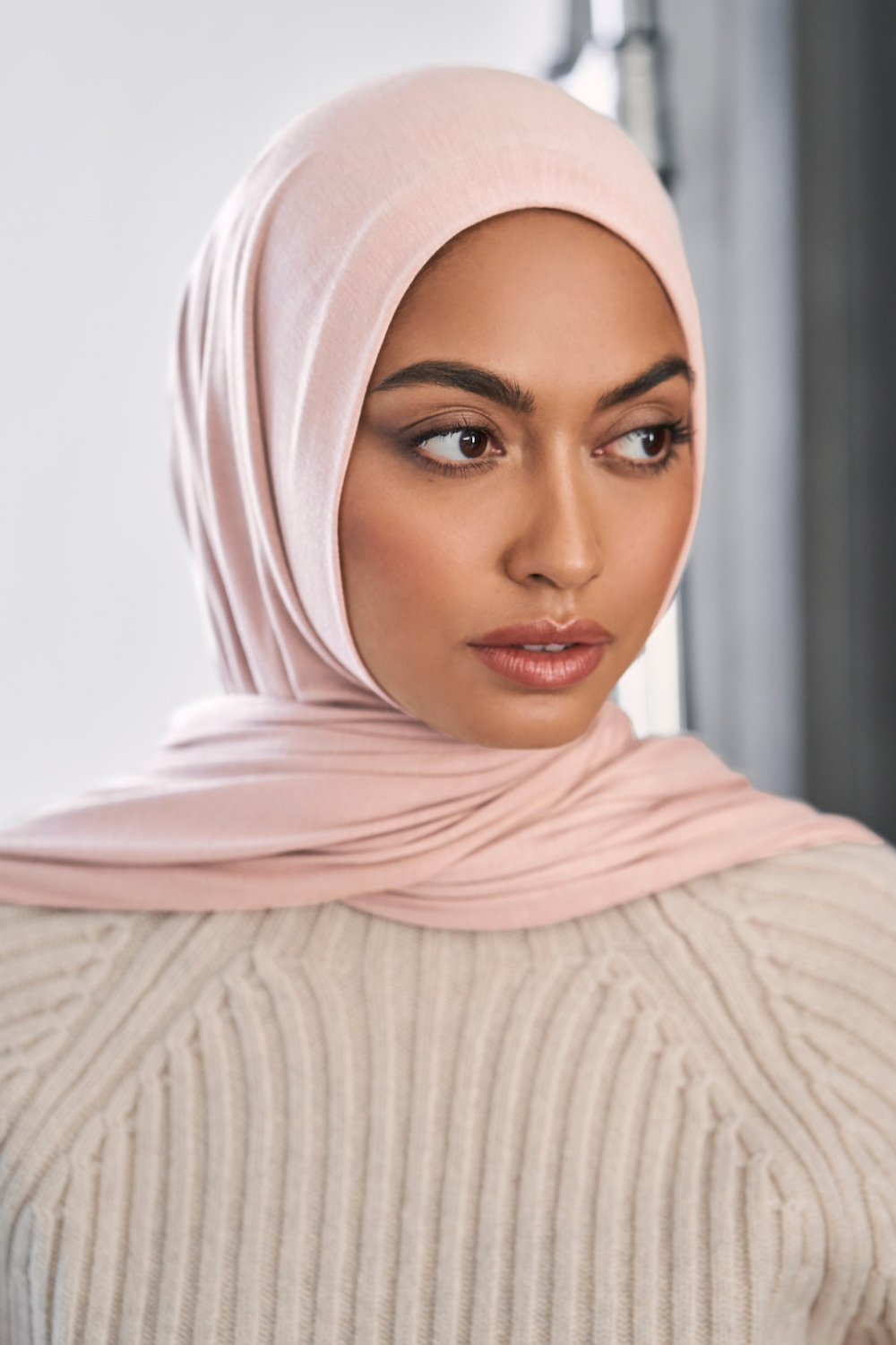 Shop Premium Jersey in Powder Pink