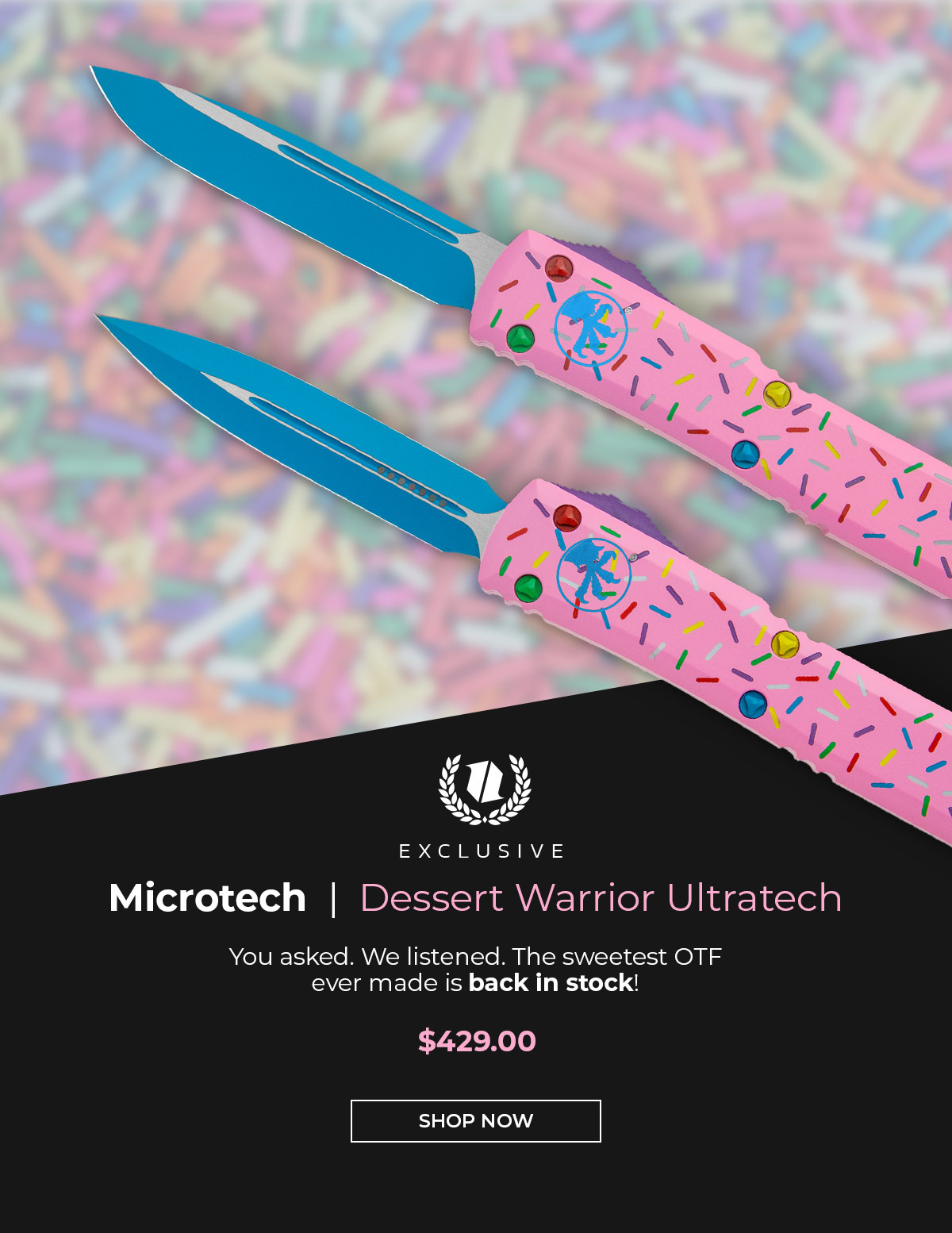 Dessert Warrior Ultratechs Back In Stock! Blade HQ