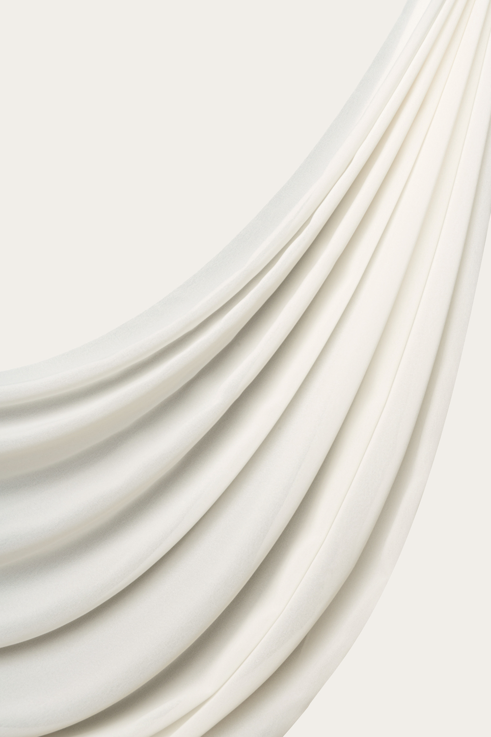 Shop Recycled Chiffon in Ivory