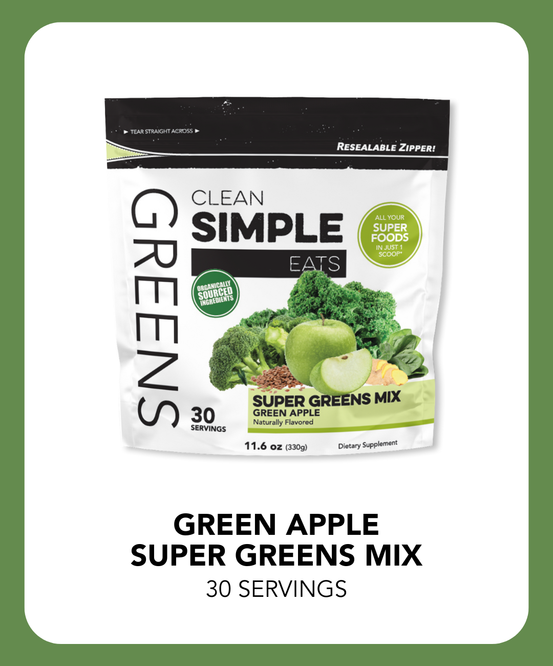 Introducing the super greens DREAM TEAM! Clean Simple Eats