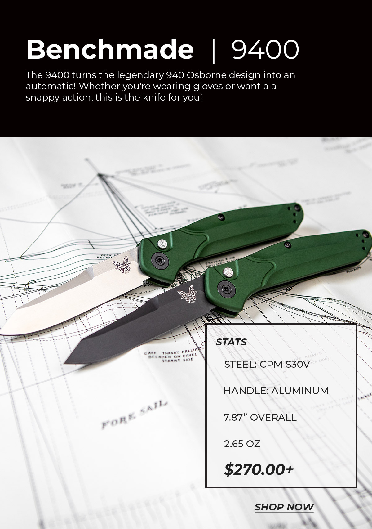 MKM Mikro Series Neck Knife With M390 Steel! Blade HQ