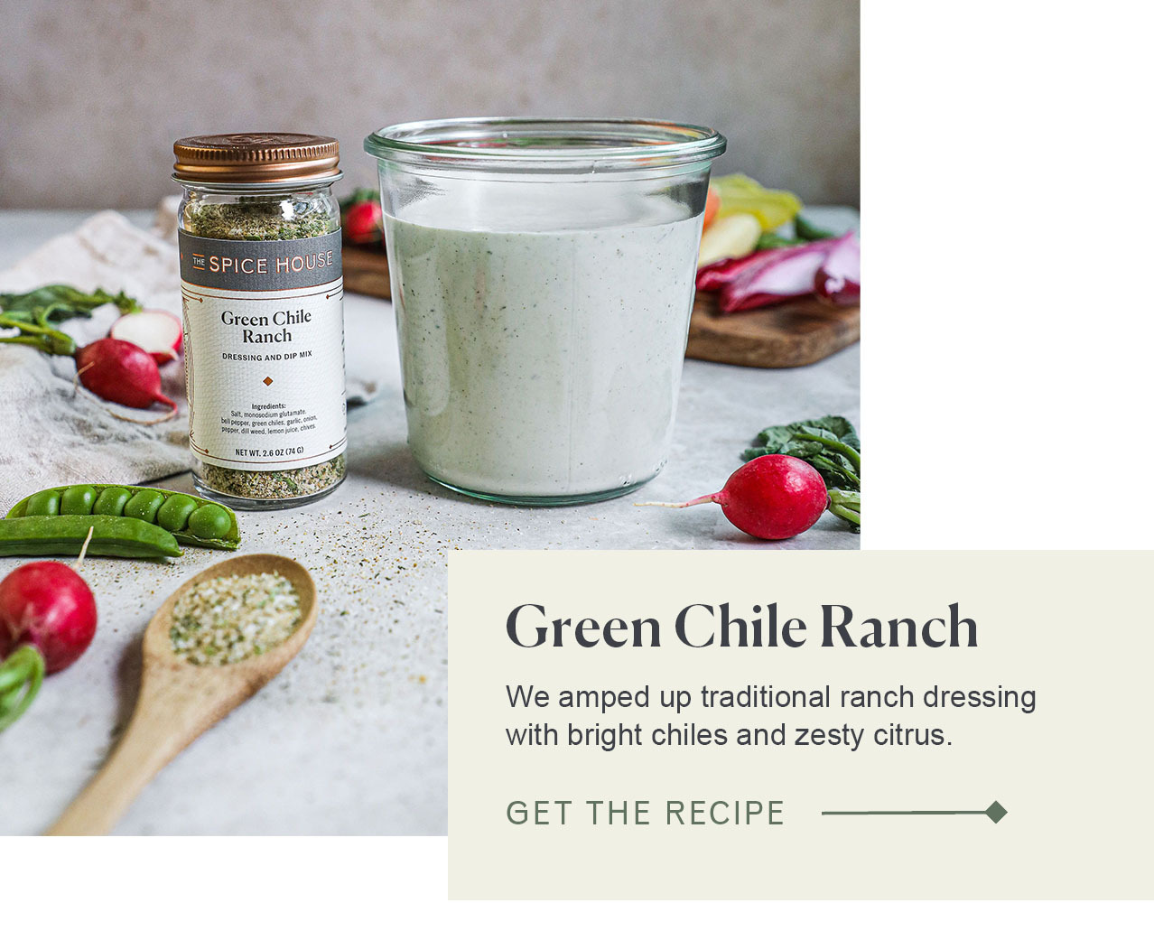 Spice Spotlight Green Chile Ranch The Spice House