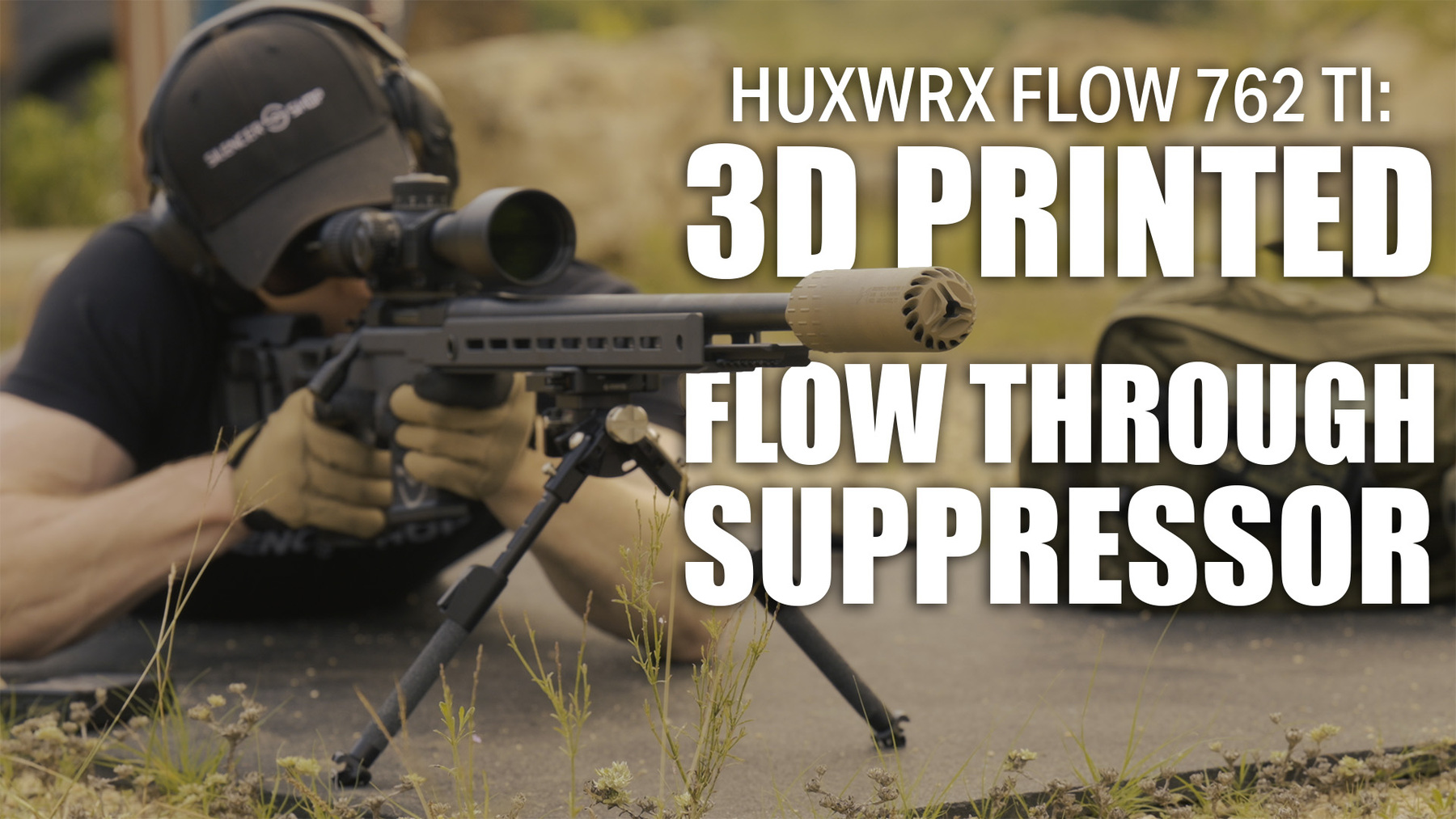 New Suppressor HUXWRX FLOW 762 Ti Now Available! Silencer Shop