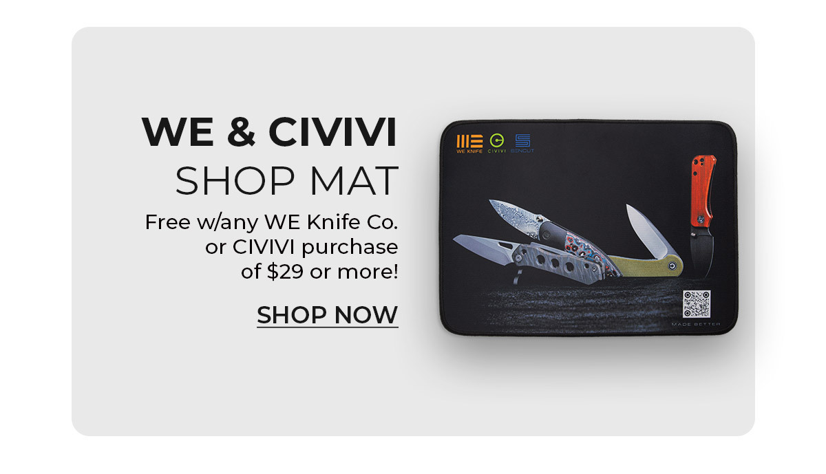 WE & CIVIVI Shop Mat