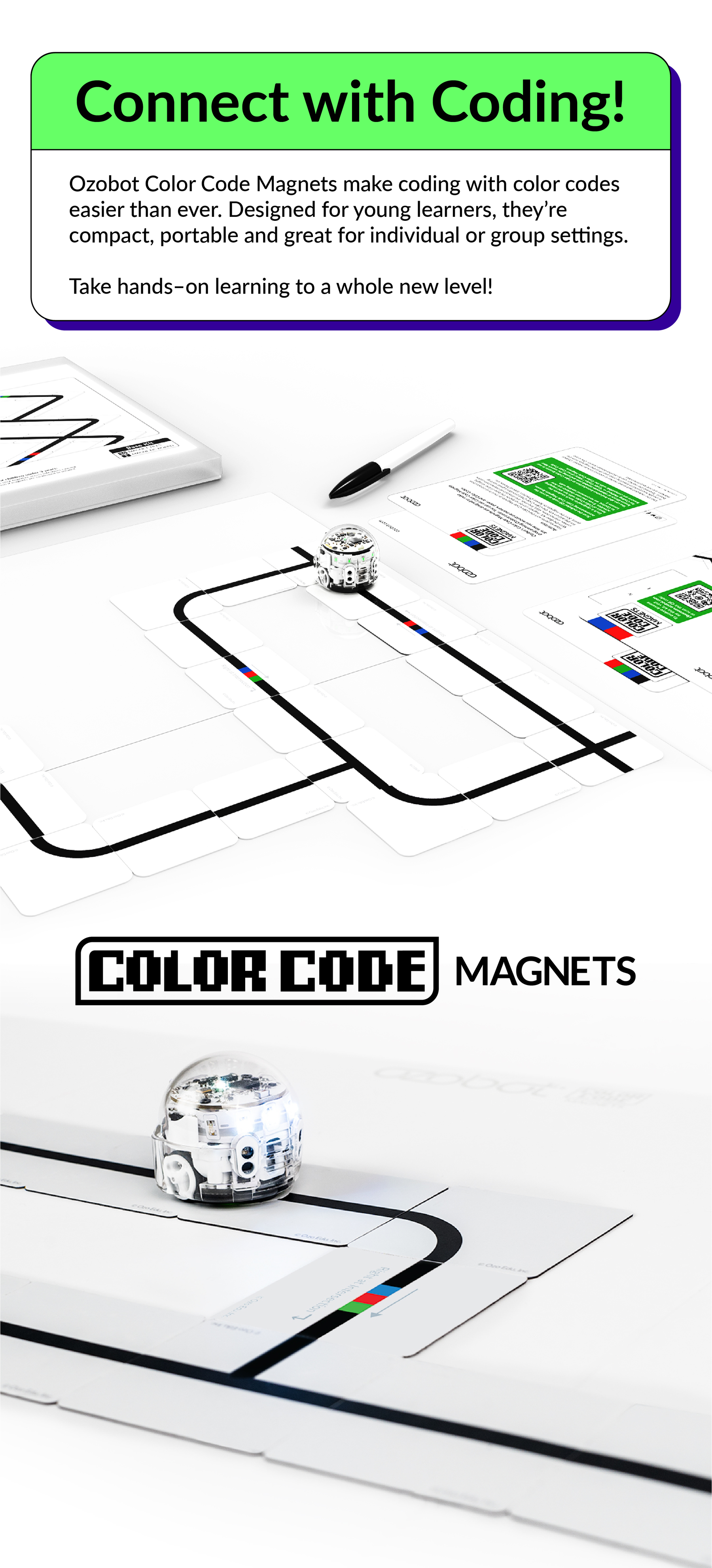 Now Available Color Code Base Kit Ozobot