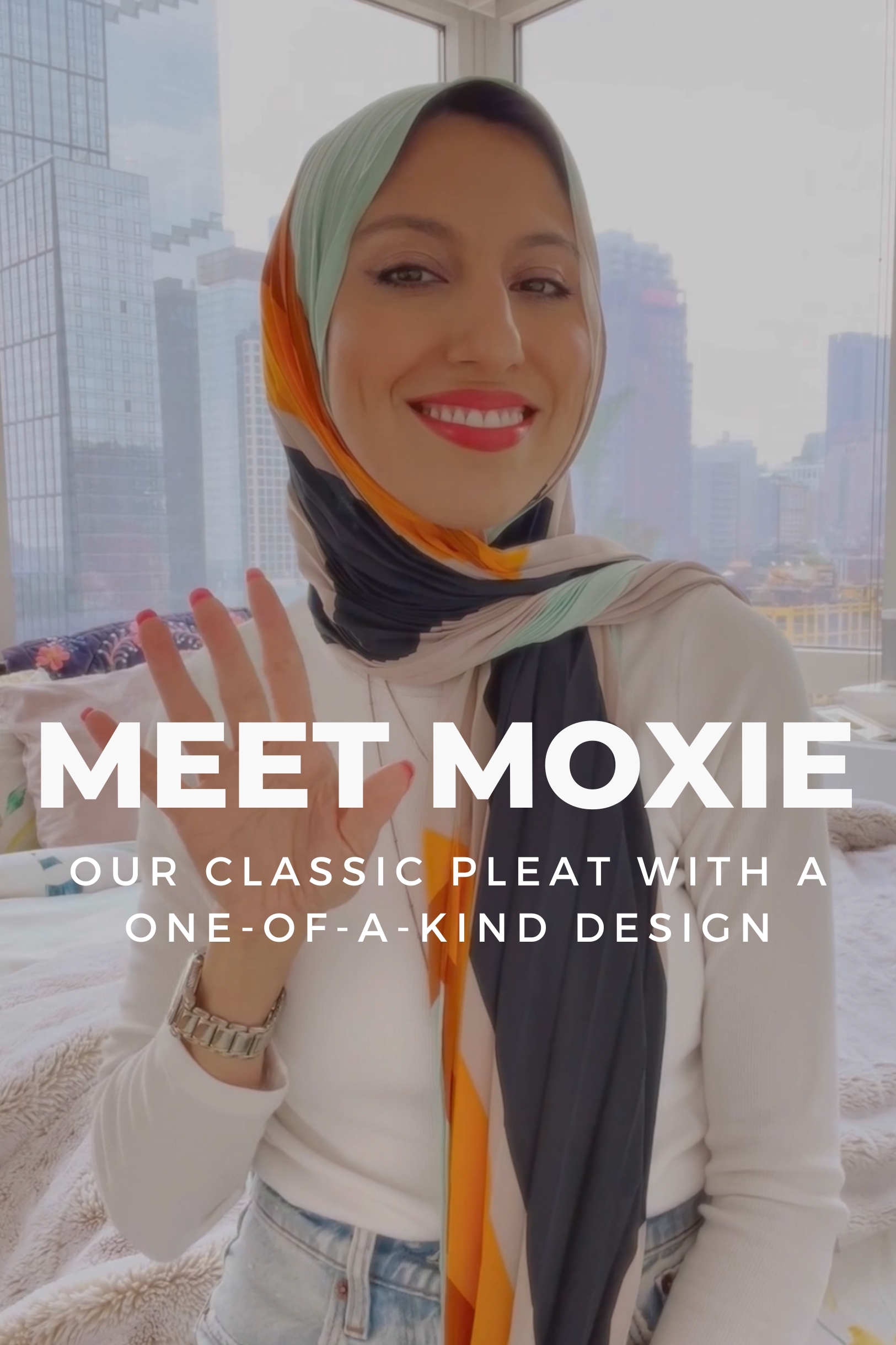 Shop Moxie Pleat Hijab