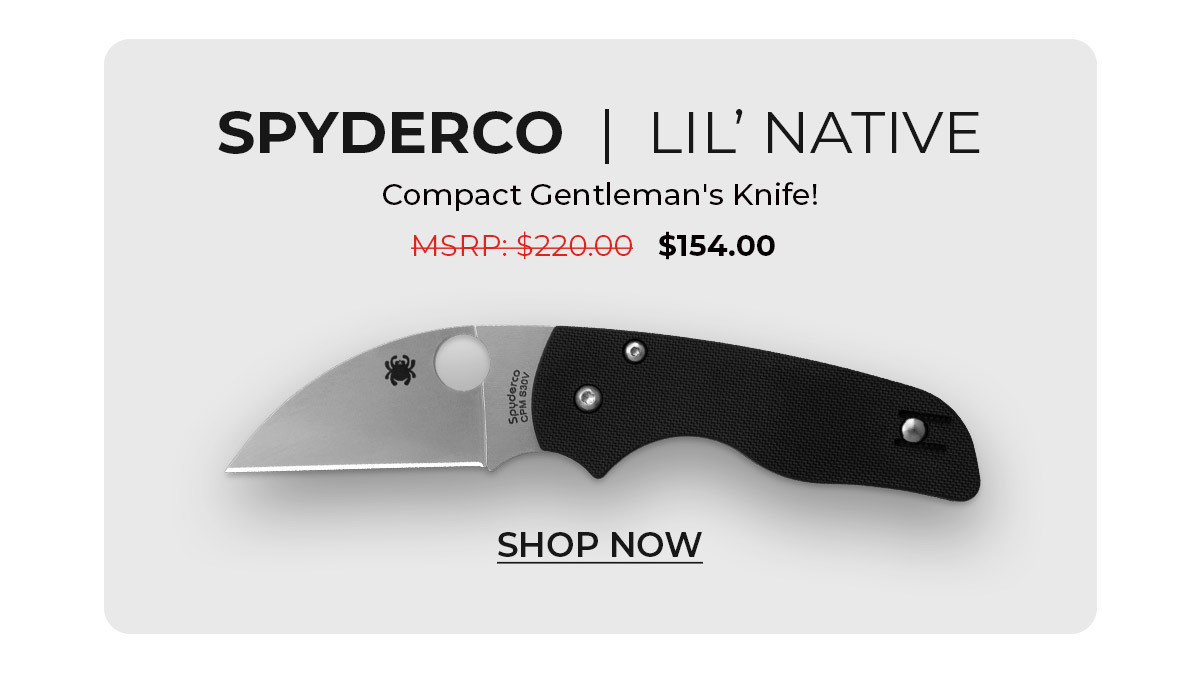 Spyderco Lil' Native