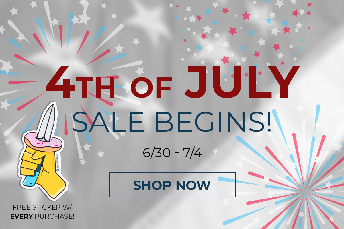 4th of July Sale Begins!