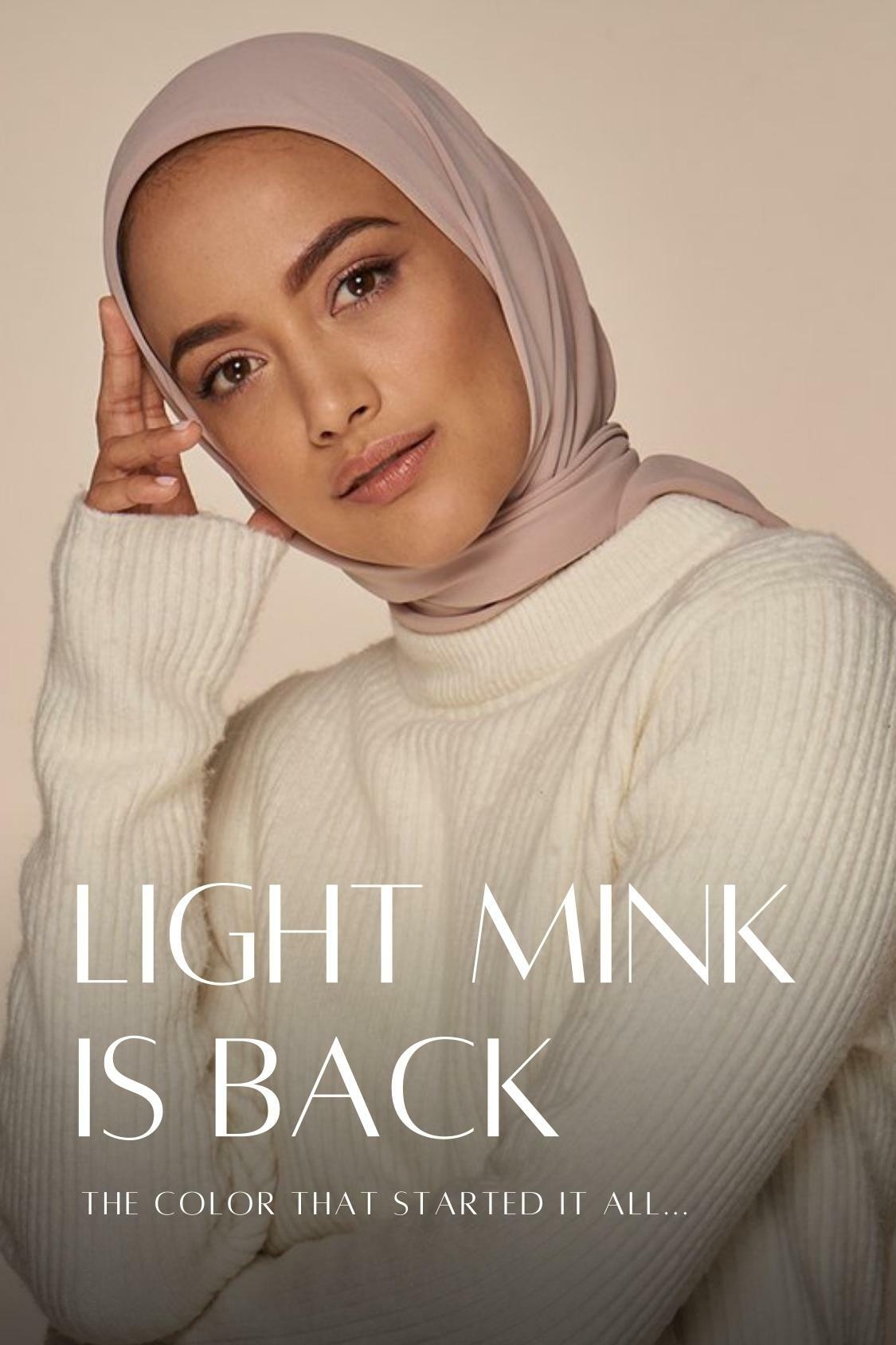 Light Mink Is Back in Stock 
