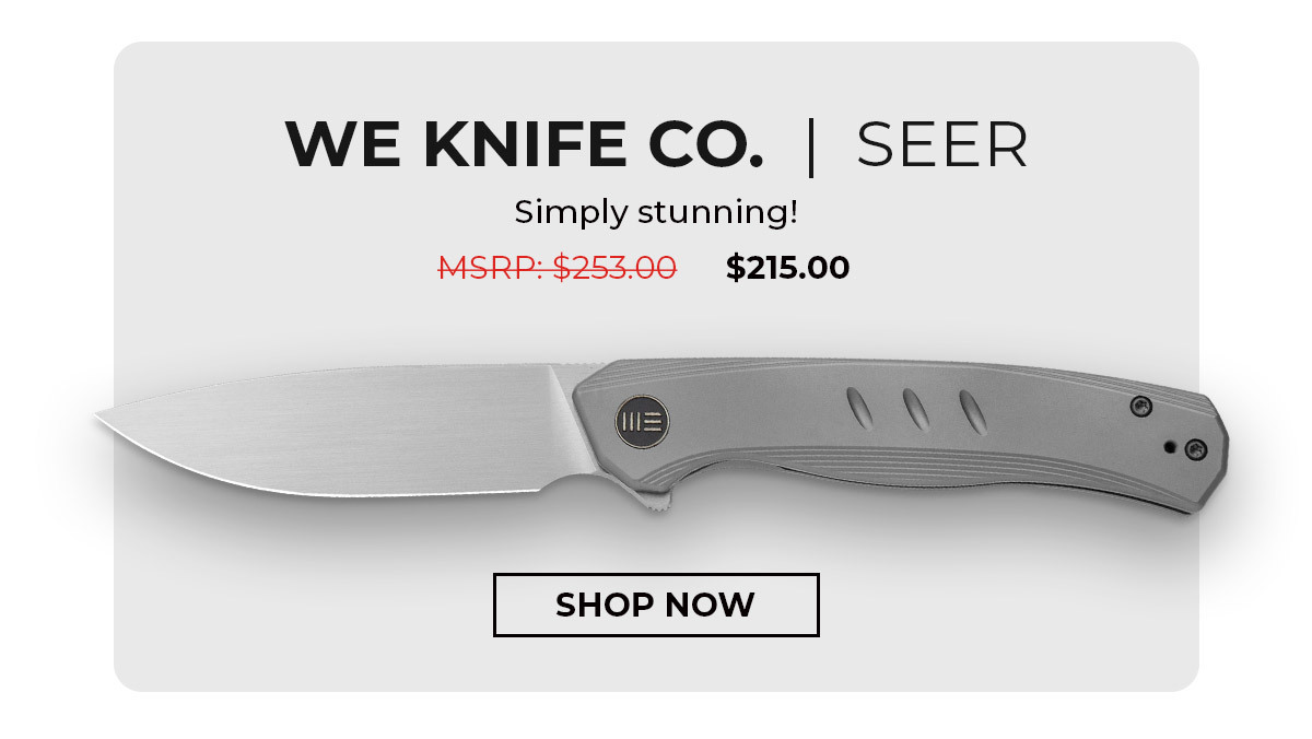 WE Knife Co. Seer