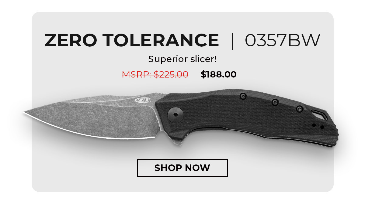 Zero Tolerance 0357BW