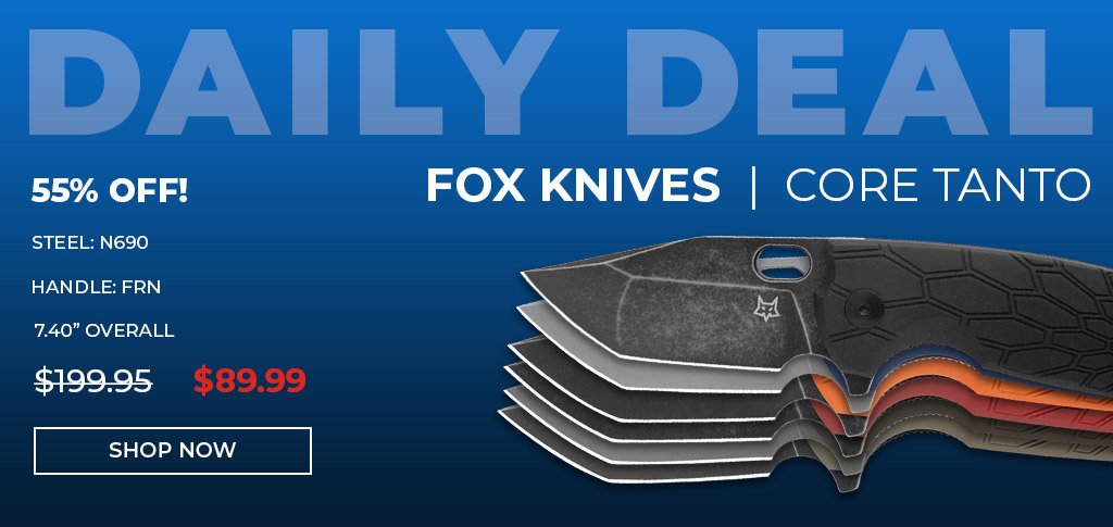 Daily Deal - Fox Knives Knives Core Tanto