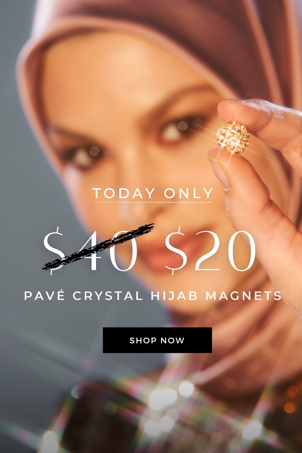 Treat Yourself to 50% Off Pave Magnets