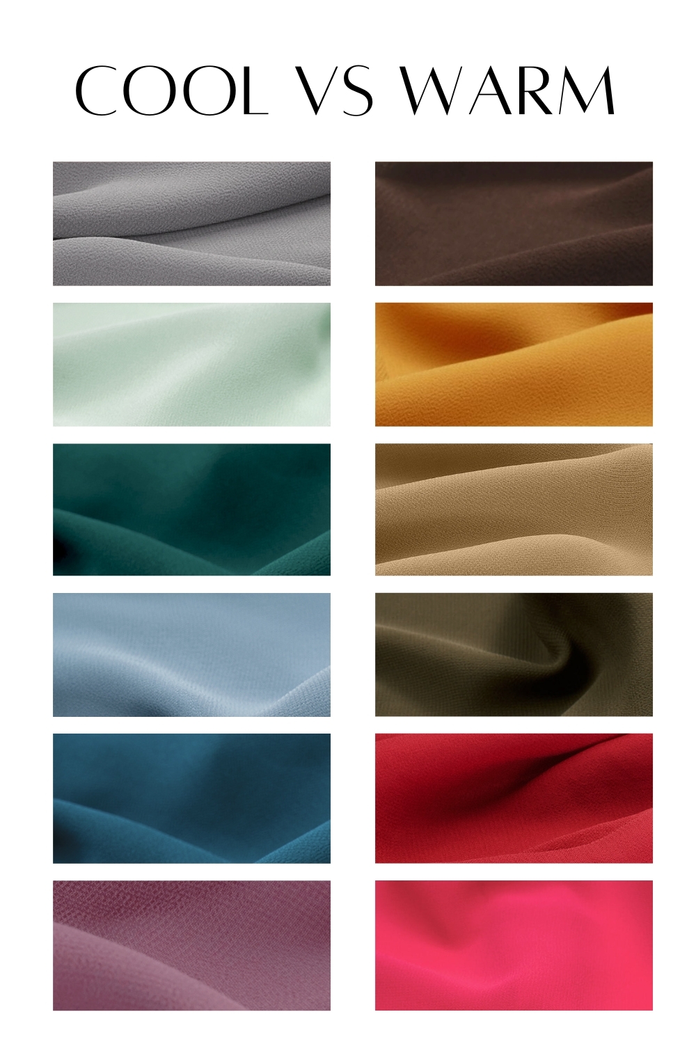 Cool vs Warm Colors