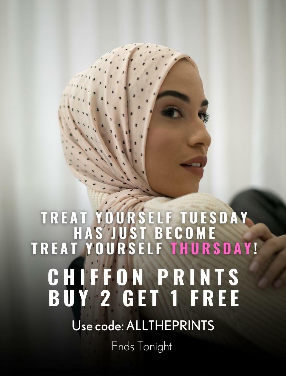 Buy 2 Get 1 Free ALL Chiffon Prints