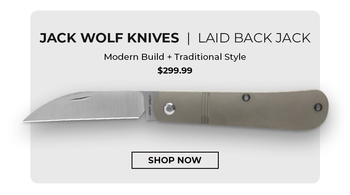 Jack Wolf Knives Laid Back Jack