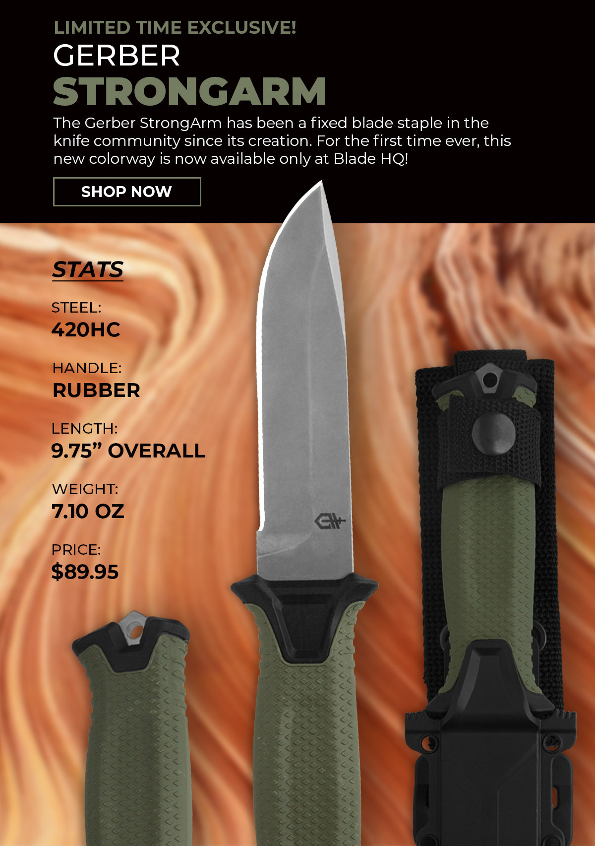Gerber StrongArm BHQ Exclusive