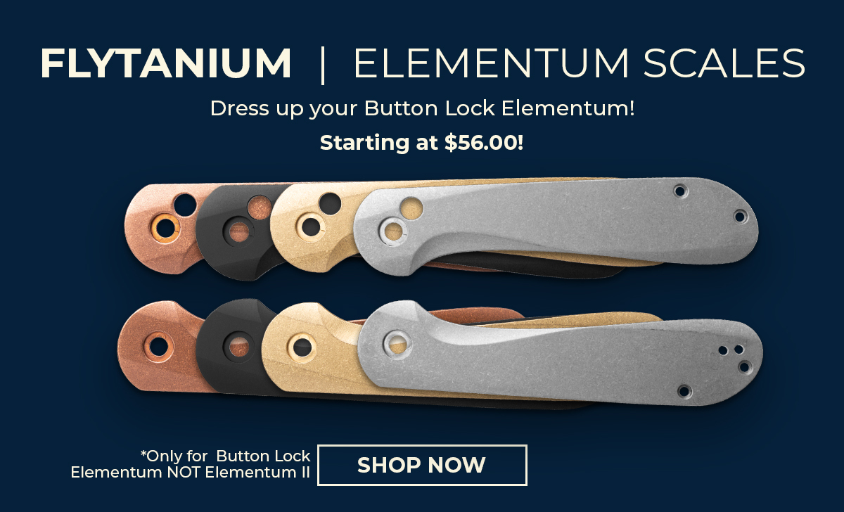 Flytanium scales for CIVIVI Elementum Button Lock