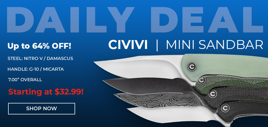 Daily Deal - CIVIVI Mini Sandbar