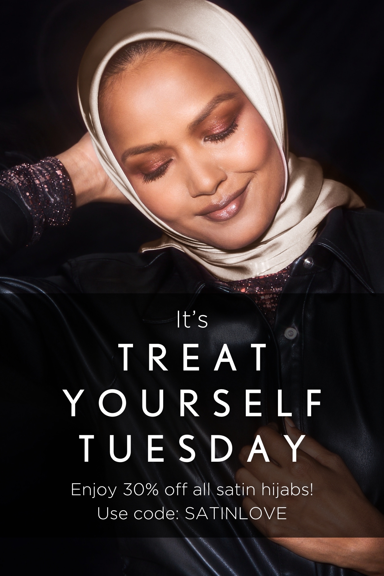 Treat Yourself to a Perfect Satin Hijabs at 30% off