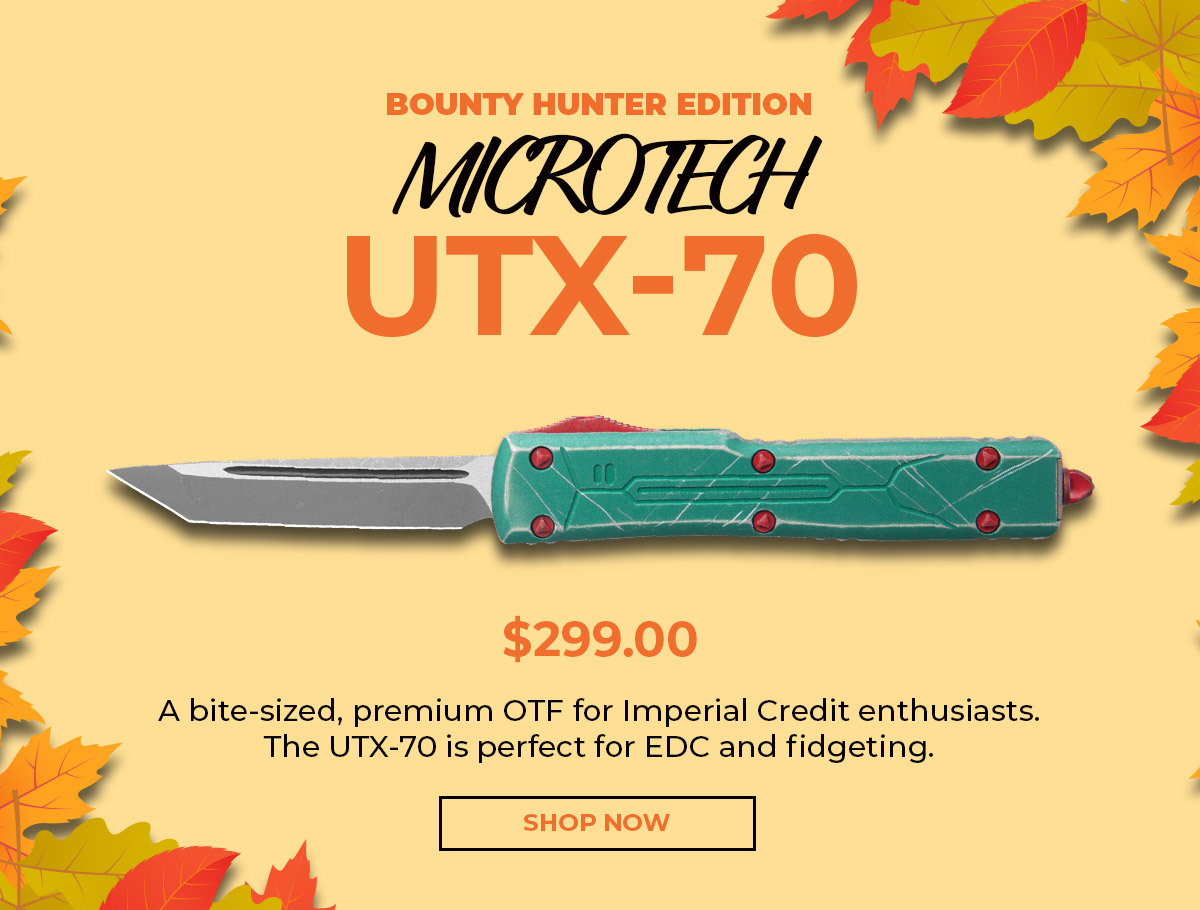 Limited Edition Bailout PreOrder & Bounty Hunter Microtech! Blade HQ