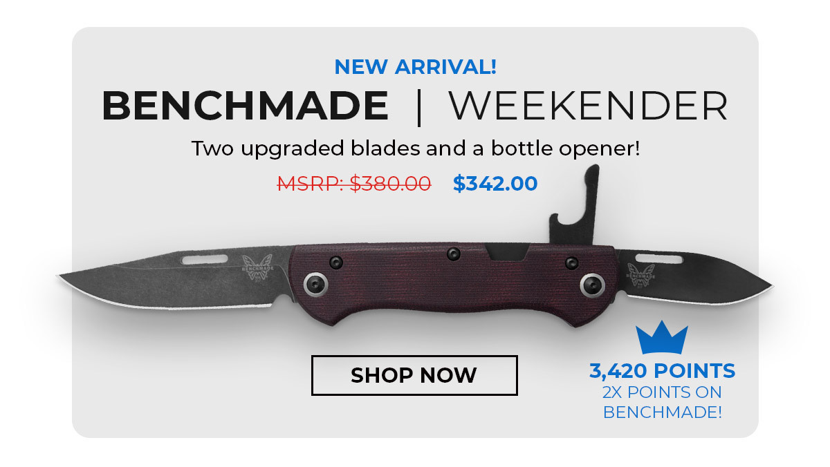 Benchmade Weekender