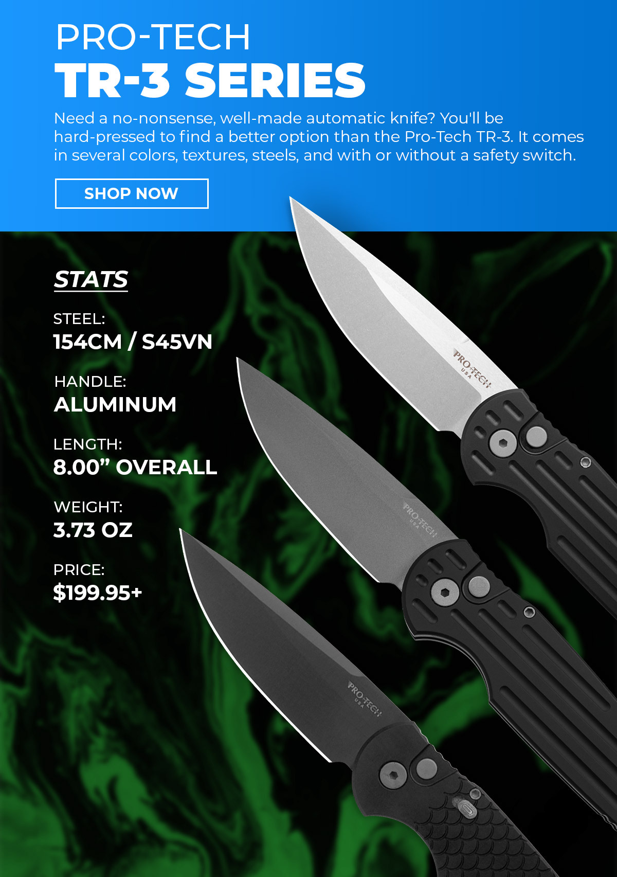 Pro-Tech TR-3 Series