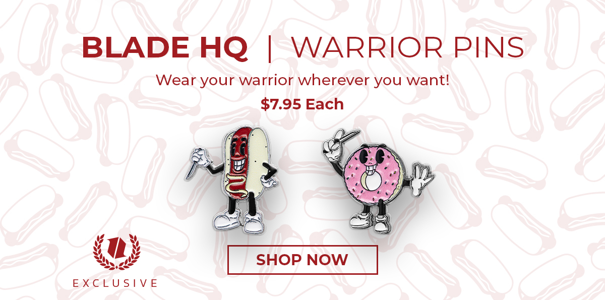 Blade HQ Warrior Pins