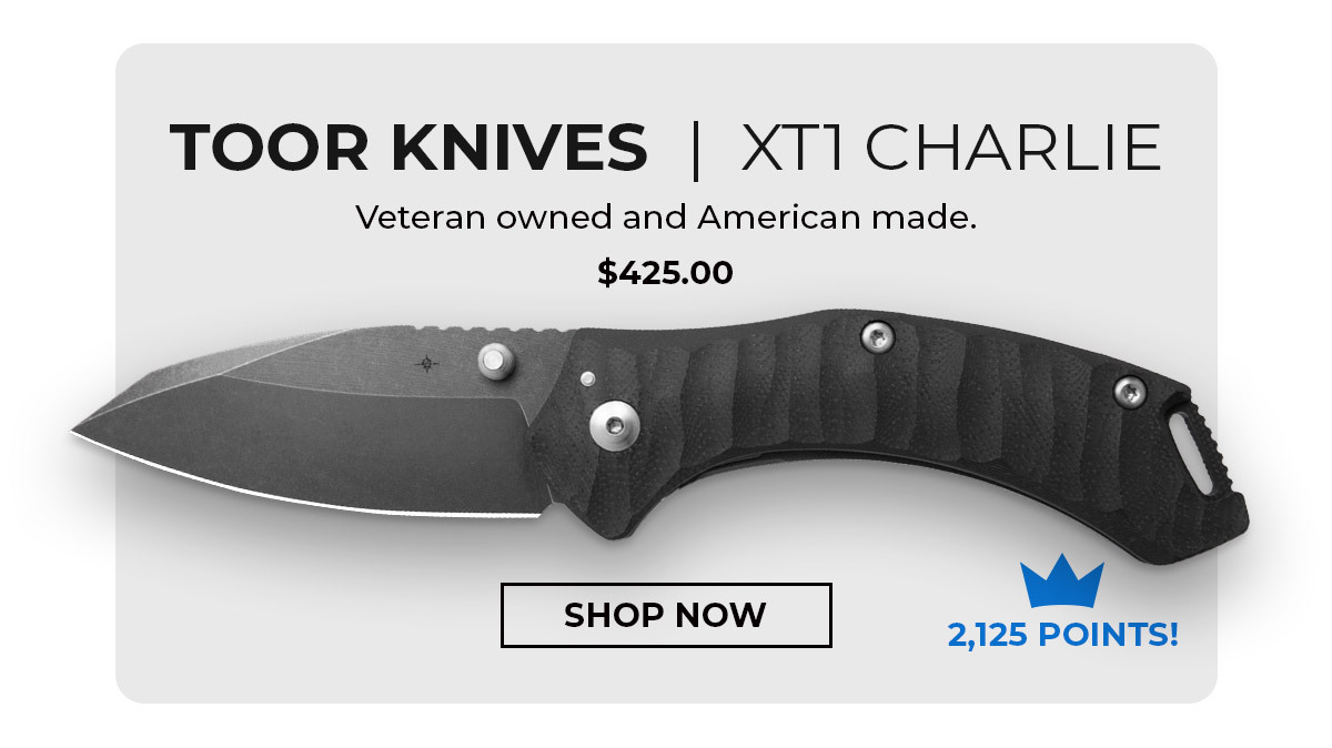 Toor Knives XT1 Charlie