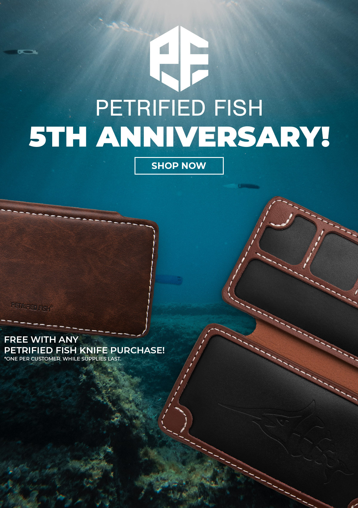 Petrified Fish 5th Anniversary Giveaway