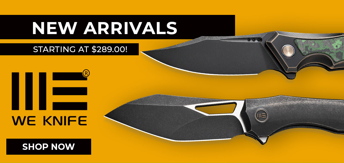 WE Knife Co. New Arrivals