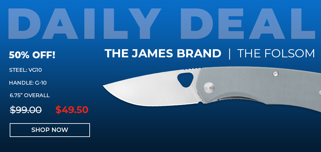 Daily Deal - The James Brand The Folsom