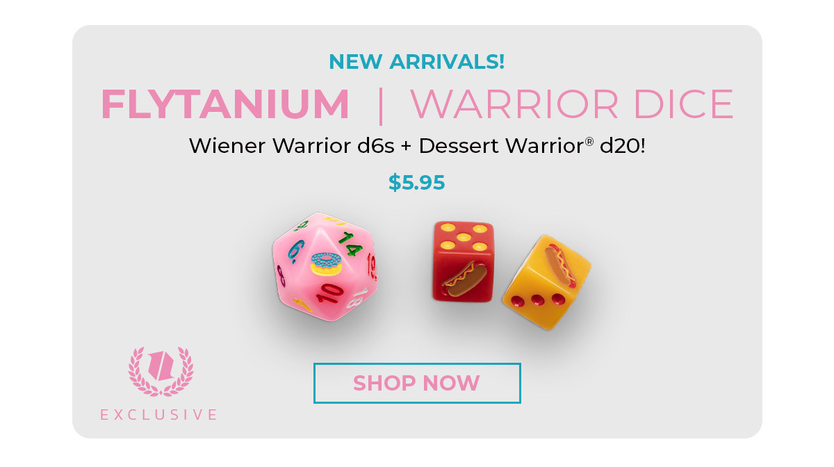 Flytanium Warrior Dice