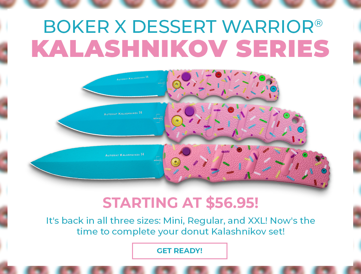 Dessert Warriors now live! Precision meets pastry! Blade HQ