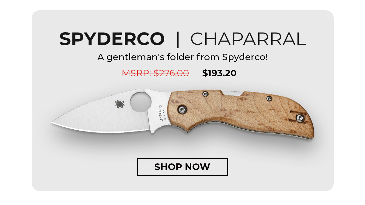 Spyderco Chaparral