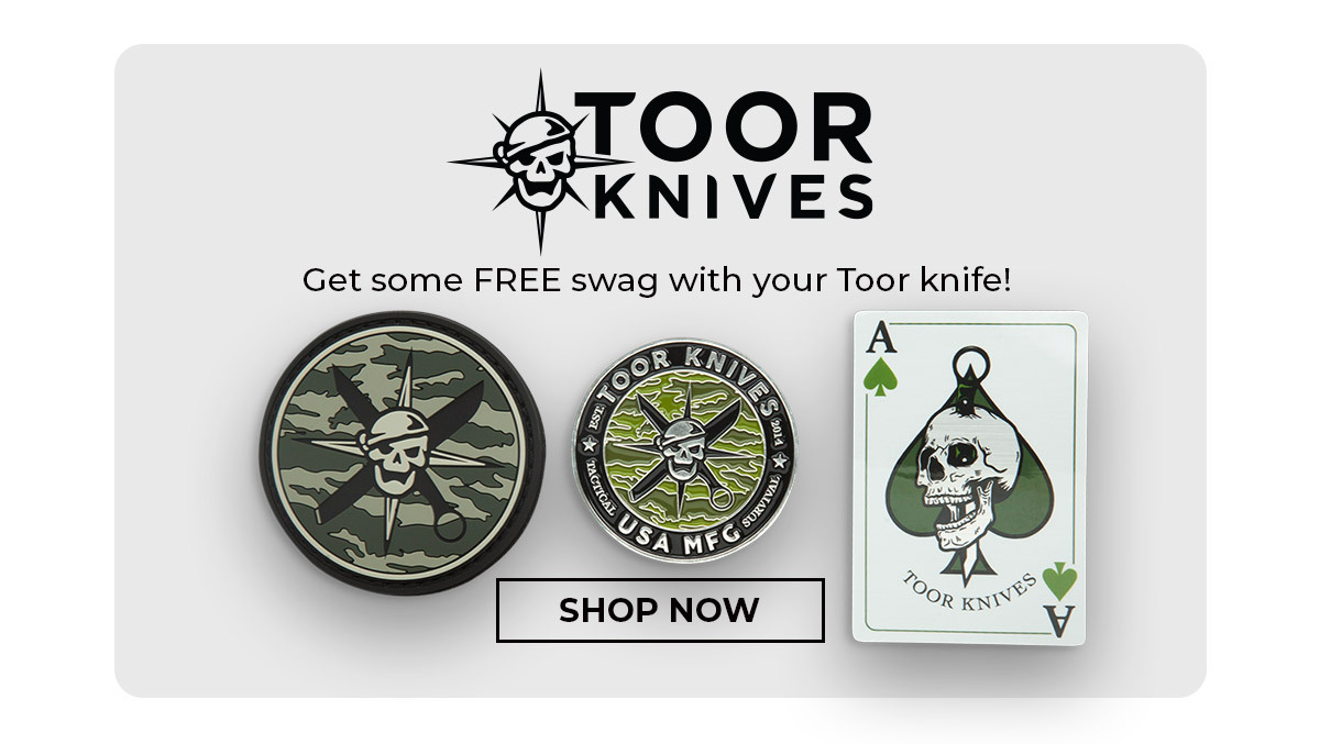 Giveaway w/ Toor Knives purchase