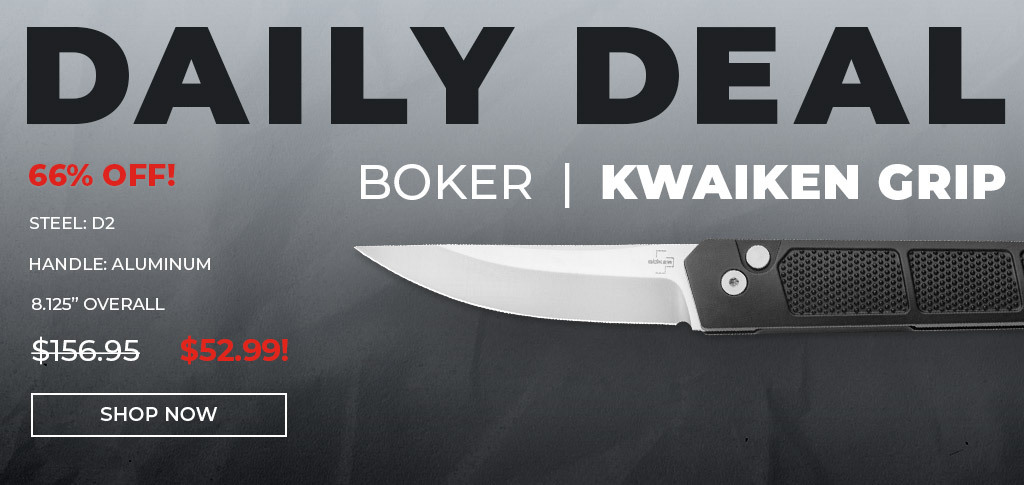 Daily Deal - Boker Kwaiken Grip