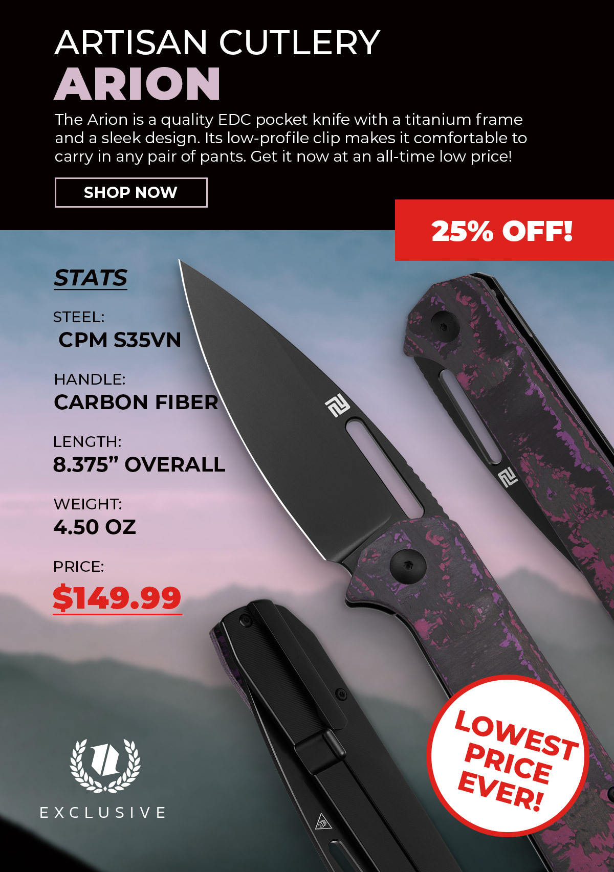 Artisan Cutlery Arion