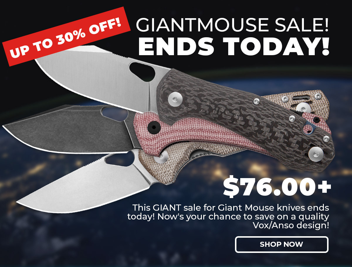 GiantMouse Sale Ends Today!