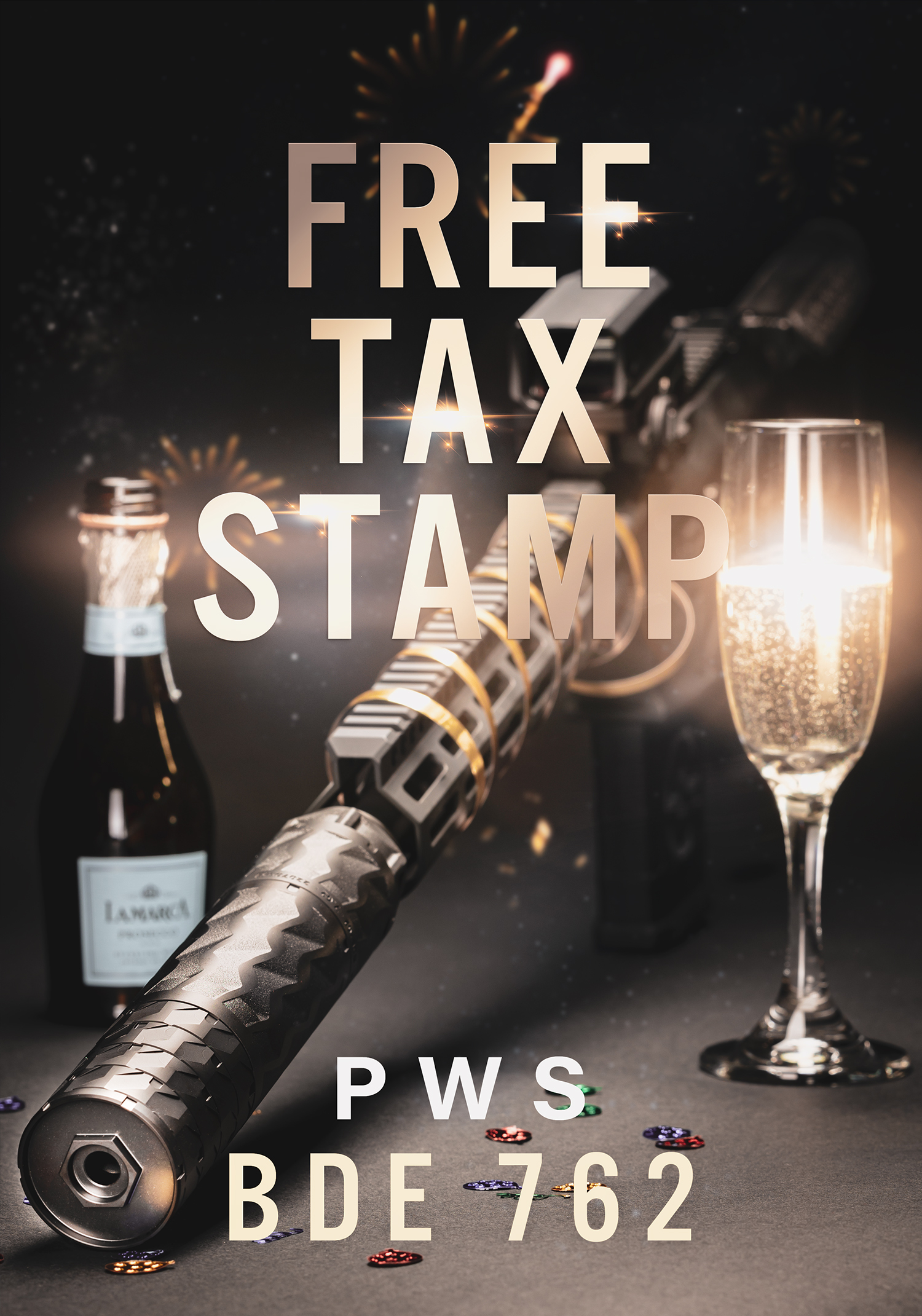 PWS BDE 762 - Free Tax Stamp