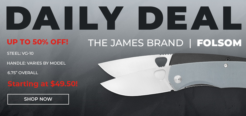 Daily Deal - The James Brand The Folsom