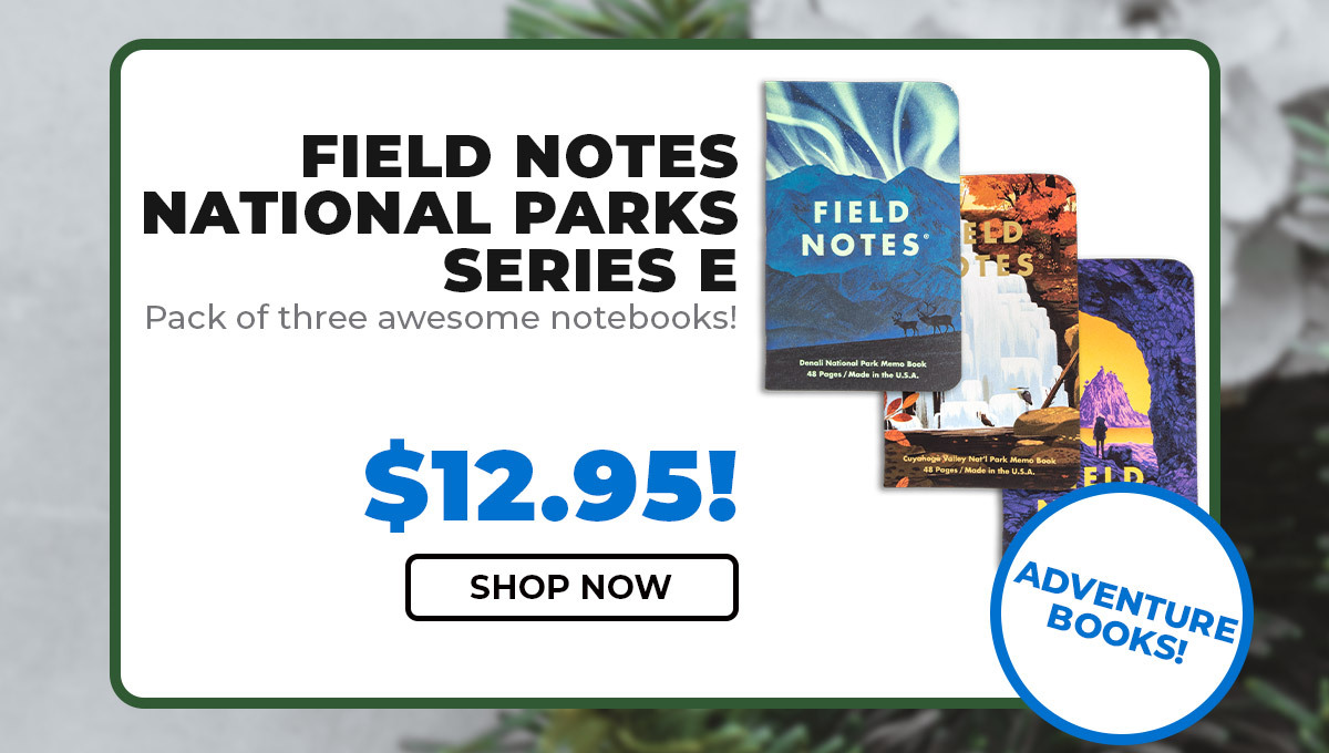 Field Notes National Parks - Series E