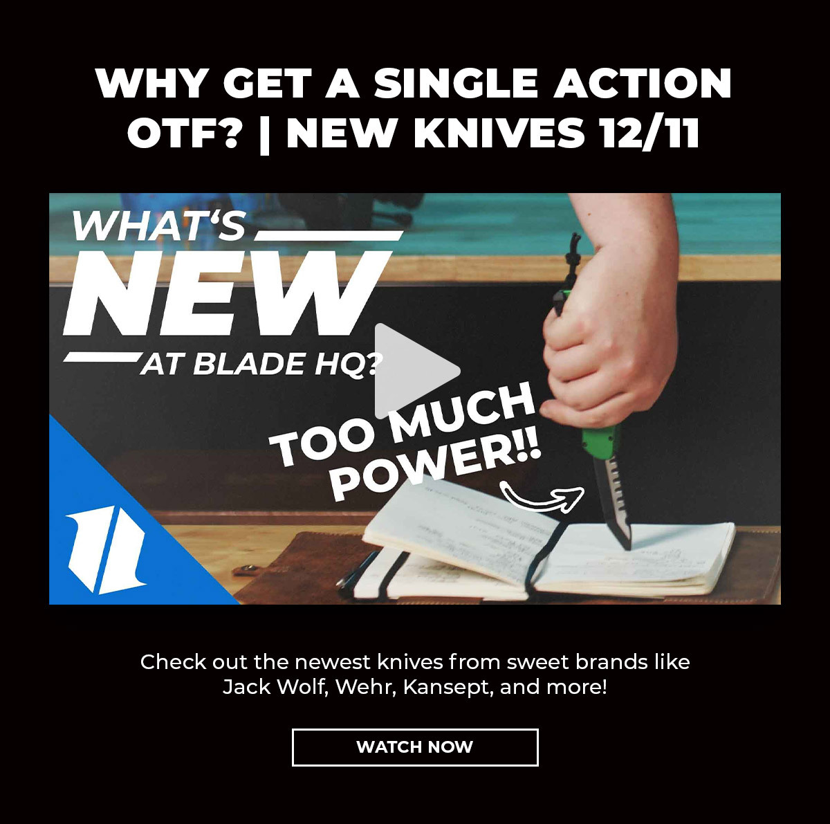 YouTube - New Knives