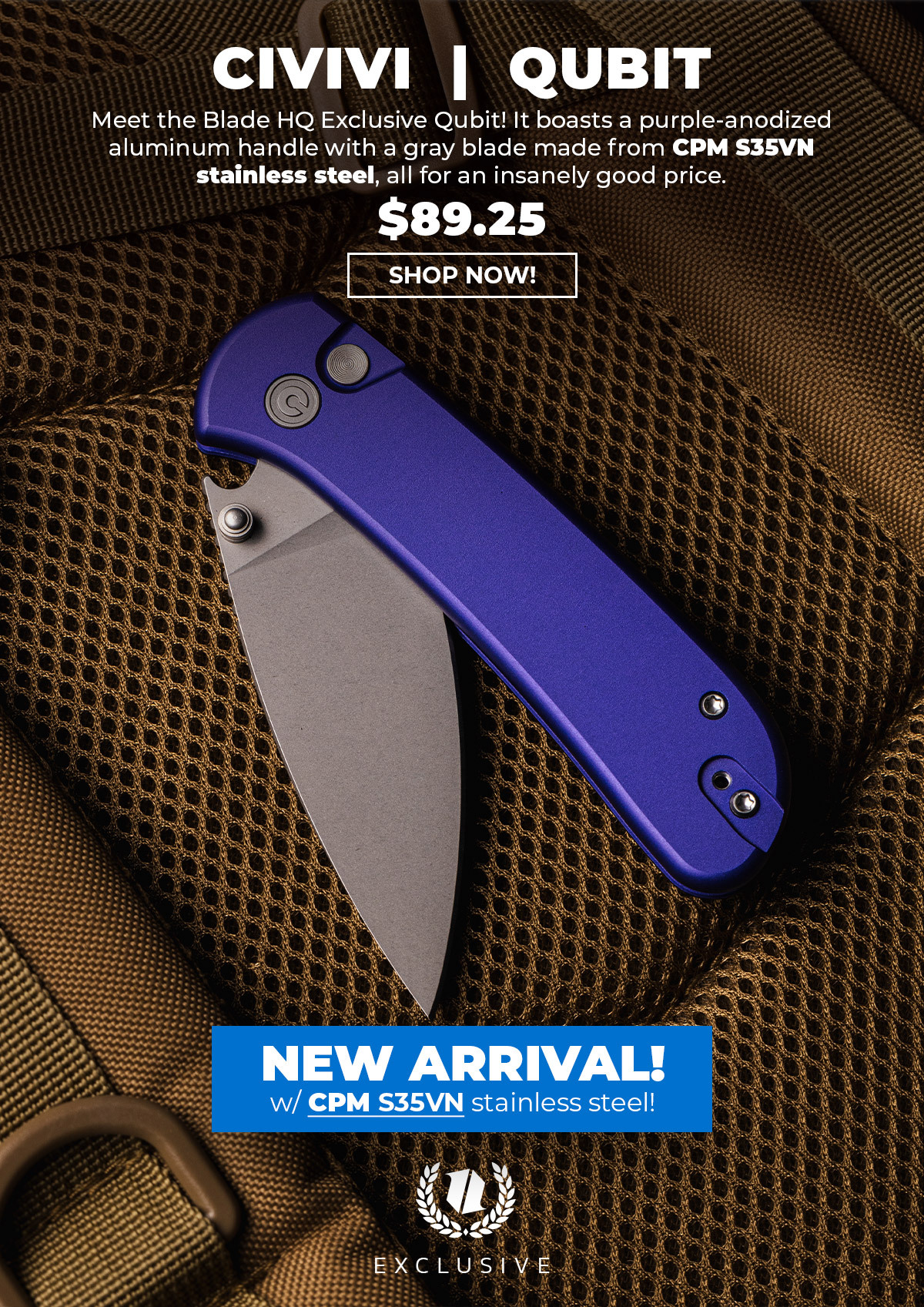 CIVIVI Qubit Exclusive