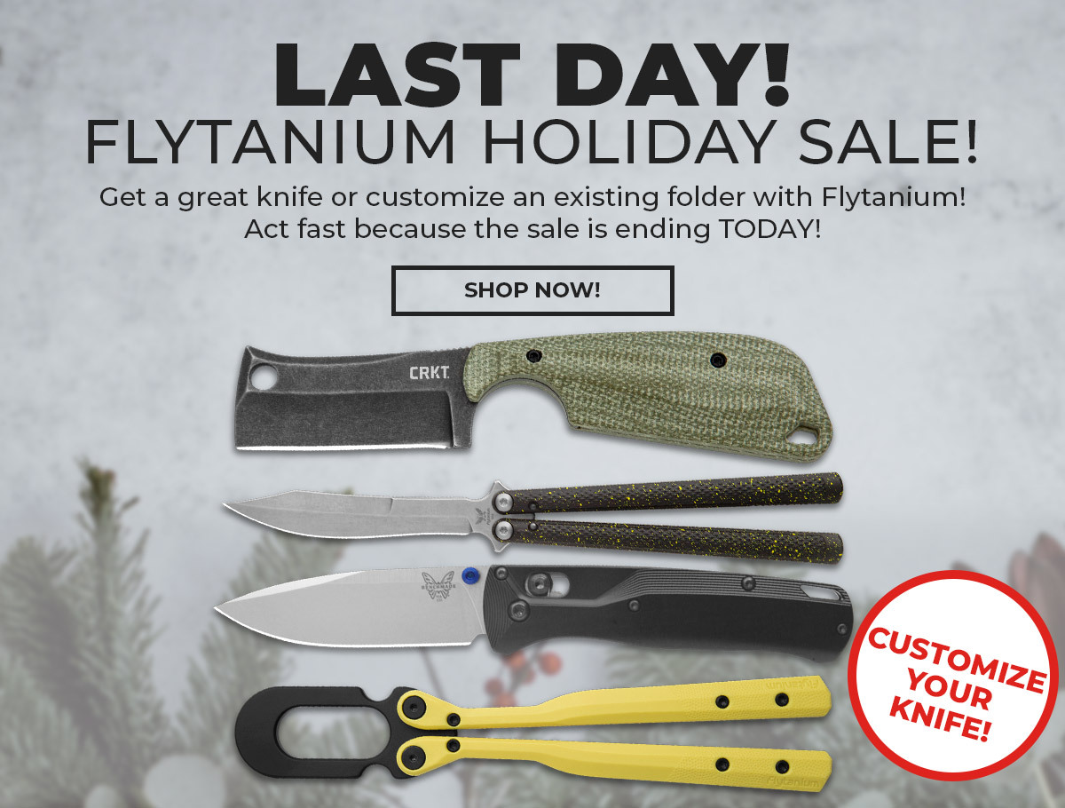 Last Day - Flytanium Holiday Sale