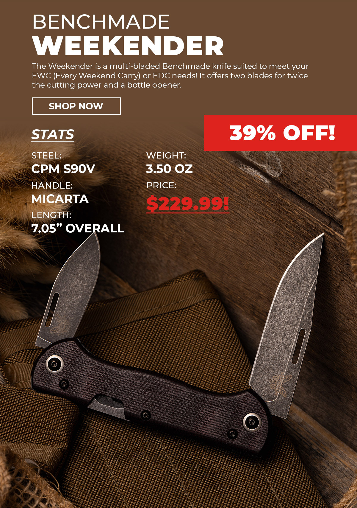 Benchmade Weekender