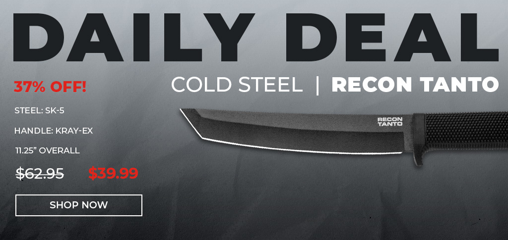 Daily Deal - Cold Steel Recon Tanto