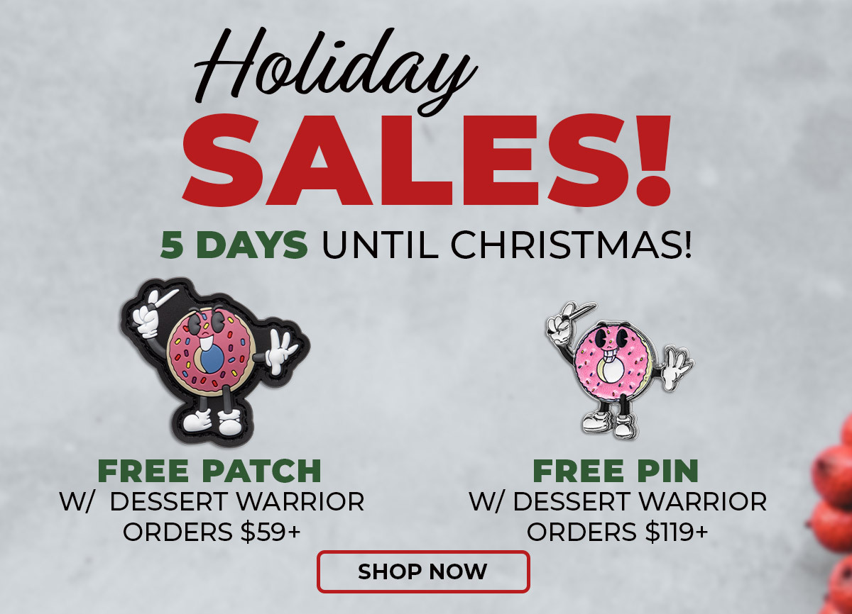 Dessert Warrior Giveaways